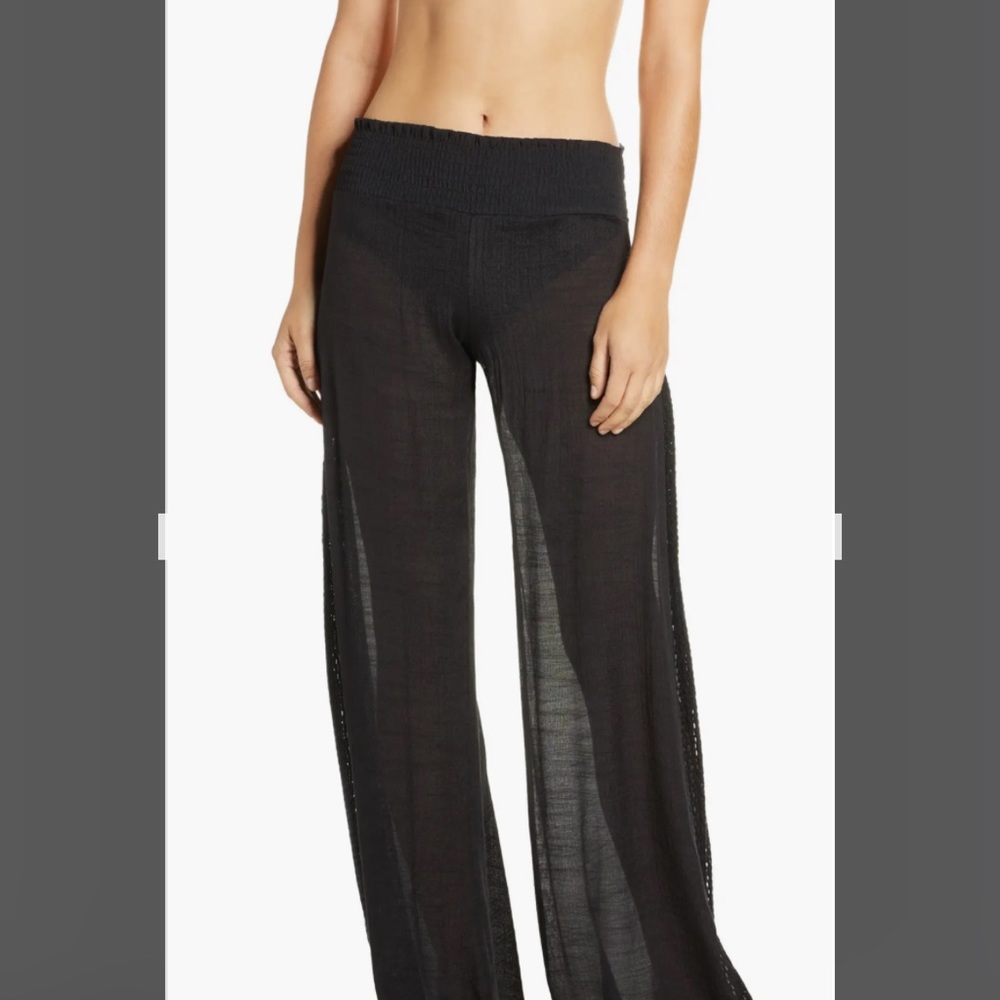 Elan coverup pants black